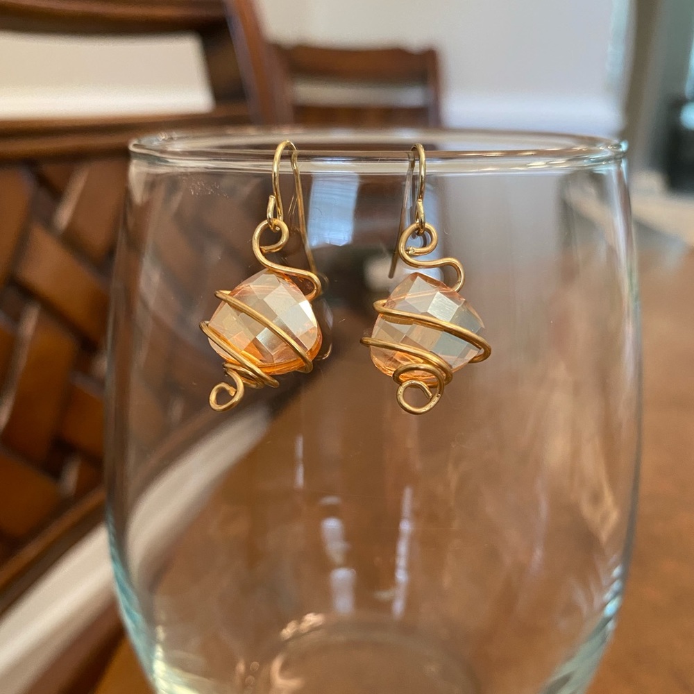 Yellow Gold Earrings